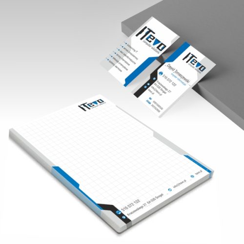 ITevo - wizytówki notes