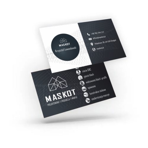 MASKOT - wizytówki