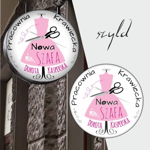 NOWA SZAFA - szyld